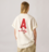 CAMISETA HERITAGE CON EFECTO USADO UNISEX BLANCO